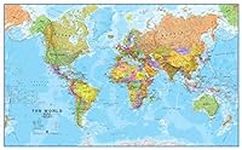 Maps International World Wall Map -