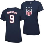 Icon Sports Offical Licensed US Soccer Federation USWNT Player 4 Star T-Shirt