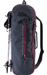 MSR Snowshoe Bag, Tote Bag for Carrying, Packing and Storing Snowshoes, Fits Snowshoes Up to 25 Inches, Black