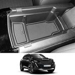 CDEFG Peugeot 208 E-208 2008 E-2008 2020-2022 2023 Car Centre Console Armrest Collection Tray Car Multifunctional Storage Box Organiser e 2008 Accessories