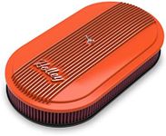 Holley Air Cleaner HOLLEY OVAL AIR CLEANER FINNED 3 INCH PREMIUM FACTO