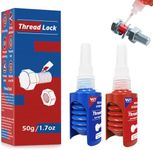 WAN2TLK Thread Lock Blue and Red, L