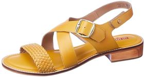 Lee Cooper Women's LCW10162 Yellow Flat Sandals_37EU