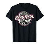 Crazy Women Beautiful Country Music Girl Design Idea T-Shirt