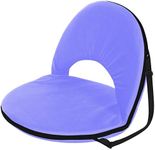 Trademark Innovations Portable Multiuse Folding Seat, Lilac