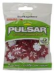 SOFTSPIKES Golf Spikes Pulsar Fast Twist 3.0 Red Golf Spikes, Cherry/ White, Bag of 1 set UK