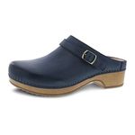 Dansko Berry Slip-On Mule Clogs for Women – Memory Foam and Arch Support for All -Day Comfort and Support – Lightweight EVA Oustole for Long-Lasting Wear, Navy, 7.5-8