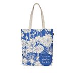 Eco Right Canvas White Utility Tote Bags For Women With Zip, College Bag For Girls, 100% Organic Cotton Tote Bag For Shopping, Travel & Beach Bags For Women