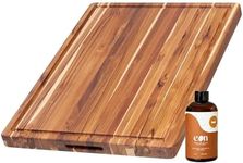 Teakhaus Carving Board and EON Cutt
