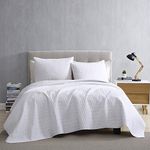 Brielle Quilt Set, White, King