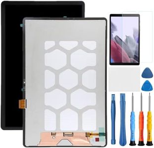 WINCGYCG Screen Replacement for Samsung Galaxy Tablet S7 FE Screen Replacement for Samsung Tab S7 FE 5G T730 T733 T736 LCD Display Touch Digitizer Assembly with Tools 12.4 Inch Black with Frame