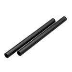 NICEYRIG 15mm Carbon Fiber Rod 8inch (20cm) Long for Rod Support System DSLR Shoulder Rig, Pack of 2