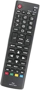 ALLIMITY AKB 73715679 Télécommande Remplacer pour LG Plasma TV 60PB560 60LB561 55LB561 50LN5400 47LN5400 42LN5406 42LN5400 42LB5500 39LB5610 32LB561B 32LB5610 32LB550B 28LB450U