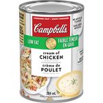 Campbell's Low Fat Cream of Chicken Soup, 284 mL