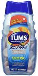 TUMS Extra Strength Smoothies for Heartburn Relief, Assorted Fruit, 140 tablets