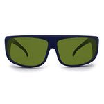 FREEMASCOT Professional OD 8+ 190nm-450nm/800nm-1100nm Wavelength Laser Safety Glasses for Typical 405nm, 445nm, 808nm, 980nm, 1064nm, 1080nm Laser Light (Style 5)