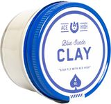 ace high Blue Suede Hair Clay, Strong Hold, Satin to Matte Finish, Adds Texture and Thickness, 4oz