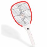 Pick Ur Needs Rechargeable Electric Mosquito Bat/Racquet Mosquito Fly Killing with COB Light Electric Insect Killer Indoor, Outdoor