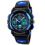 Urdesw Kids Digital Waterproof Watches for 6-15 Year Old Boys Electronic Toys Games Teen Boys Birthday Presents Gift for 6-15 Year Old Boys Girls