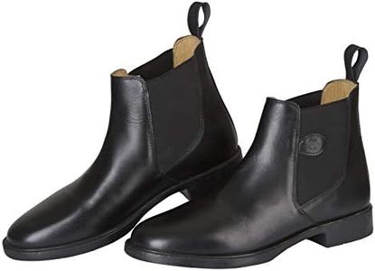 Kerbl, Reitstiefelette Leder Classic, Stivali da equitazione, Unisex adulto, Nero, 40 EU