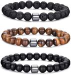 MOROTOLE Mens Bracelet, Mens Beaded