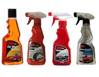 3m Car Cleaning Combo Kit | Shampoo | Dashboard Cleaner | Tyre Dresser | Glass Cleaner