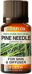 Kukka Pine Essential Oils for Diffuser - 100% Natural Fall Pine Oil Essential Oil - Pine Essential Oil for Candle Making Pine Needle Essential Oil (10ml)