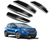 Auto E-Shopping Status Car Door Guard Edge Protector Black Color for Ecosport Set of 4 Pieces