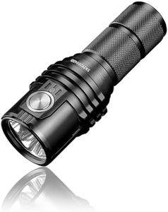 IMALENT MS03 EDC Torch 13000 Lumens LED Torch Rechargeable, 3 Pcs CREE XHP70 2nd LED, 7 Modes, IPX8 Waterproof, Super Bright Small Flashlight for Camping, Inspection, Dog Walking