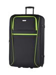 FLYMAX 32" Extra Large Suitcase Lightweight Luggage Expandable Hold Check in Travel Bag on Wheels Lime 129L