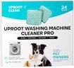 Uproot Clean Washing Machine Cleaner Tablets - 24 Pack for a 12 Month Supply. Formulated for Pet Owners. Compatible with HE, Top & Front Load. Easily Removes Residue, Grime, and Odors. Septic Safe.