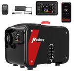 Diesel Heater 12V, HBH1S 8KW Portable Diesel Air Heater with App Control, 10-Temperature Settings, 18% Boost in Burning Efficiency, Auto Start-Stop, and 110V AC, for Car, RV, Campers, 2025 Upgraded