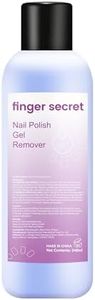 Gel Nail Polish Remover,finger secret Nail Polish Gel Remover 240ml,Gel Polish Remover Gel,Gel Nail Polish Remover Quickly & Easily & Effectively Remove Polish Gel