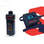 HTM-560 Non-Contact Digital Tachometer (HTM-560 Non-Contact Digital Tachometer + TS-201 Temperature and Humidity Sensor with IoT)