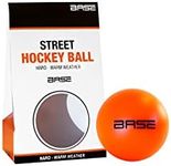 Base Unisex Street Hockey Ball, Hardness Hardness, for All Surfaces, Ideal in Warm Temperatures, Inline and Street Hockey, Orange, 6.5 cm