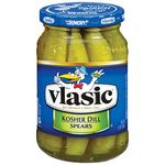 Vlasic Kosher Dill Spear Pickles 16 oz (Pack of 12)