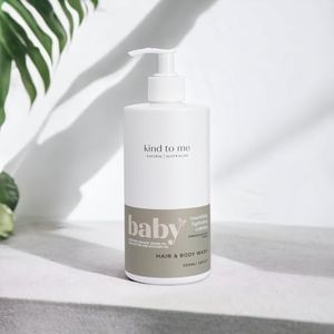 KIND TO ME Natural Organic Baby Hair and Body Wash 500ML