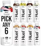 Huel PICK ANY 6 Ready To Drink Nutritionally Complete Meal from 8+ Flavours Inc.Chocolate, Banana, Vanilla, Berry, Salted Caramel, Iced Coffee Caramel, Strawberries & Cream, Etc. (Each 500ml)