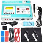 PHYSIOTREX® 5-in-1 Physiotherapy Equipment LCD Combination Therapy | IFT, TENS, MS, Ultrasound, Deep Heat | Professional Physiotherapy Machine for Wellness & Muscle Stimulation with 1 year warranty