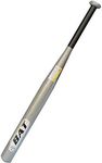 Baseball Bat Steel Alloy Silver Rac