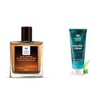 Bombay Shaving Company Turmeric And Sandalwood After Shave Lotion For Men, 100Ml With Shaving Cream 100G