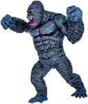 TwCare Giant King Kong vs Godzilla Attack Action Figure 11” Movie Series Fight Mode Gorilla Ape Solid Wild, Travel Bag