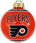 Philadelphia Flyers – Collector's Edition Flyers Glass Ball Ornament – Represent The Orange, Black and White and Show Your NHL Spirit with Officially Licensed Flyers Holiday Fan Decorations