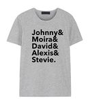 Fellow Friends - Cast Members Line Up T-Shirt Mens Womens XX-Large Grey