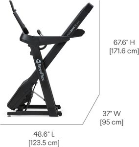 Bowflex T9 Folding Treadmill – XL Deck, 20km/h, 15% Incline, Bluetooth