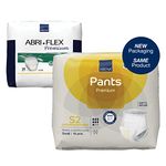 Abena Pants Premium Pull-Up Incontinence Pants, Eco-Labelled Incontinence Pants for Men & Women, Discreet, Protective, Breathable, Comfortable - Small 2, 60-90cm Waist, 1900ml Absorbency, 14PK