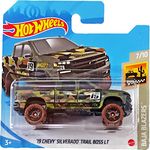 Hot Wheels '19 Chevy Silverado Trail Boss LT Baja Blazers 7/10 (80/250) 2021 Short Card