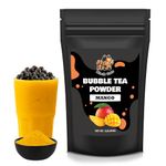 Bubble Tea Powder Kit | Mango Flavor | 1LB (454g) | 18 Servings | Instant Boba Drink Mix for Smoothies and Tapioca Pearl Milk Tea