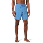 Amazon Essentials Men's Board Shorts, Blue Lizards, M