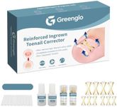 Upgraded X-Shaped Golden Titanium Ingrown Toenail Corrector, Professional At-Home Ingrown Toenail Treatment for Men Women, Multiple Sizes Toenail Correction Strips